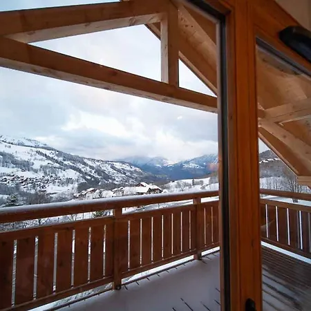 Moderne T4 A Valmorel, 7 Pers., 3 Ch., Parking, Casier A Ski, Linge Inclus - Fr-1-291-1020 *